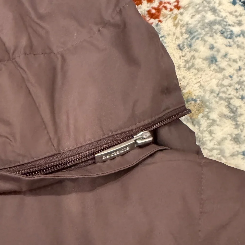 Burberry Chocolate Puffer Jacket with Check Lining - Picture 8 of 14